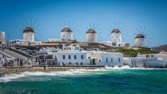 Moulins à vent de Mykonos